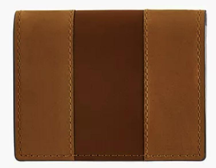 Fossil Mens Everett Card Case Bifold Wallet for $6.99 Shipped