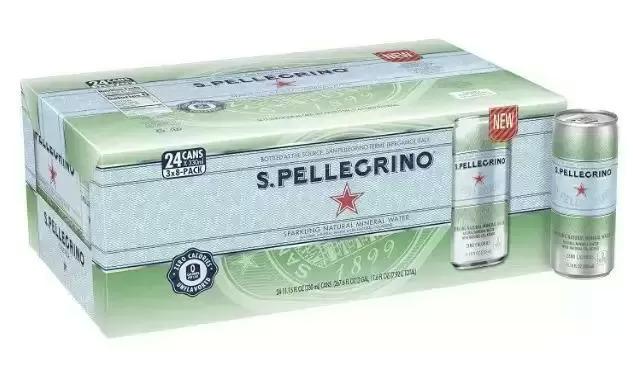 S Pellegrino Sparkling Natural Mineral Water 24 Pack $15