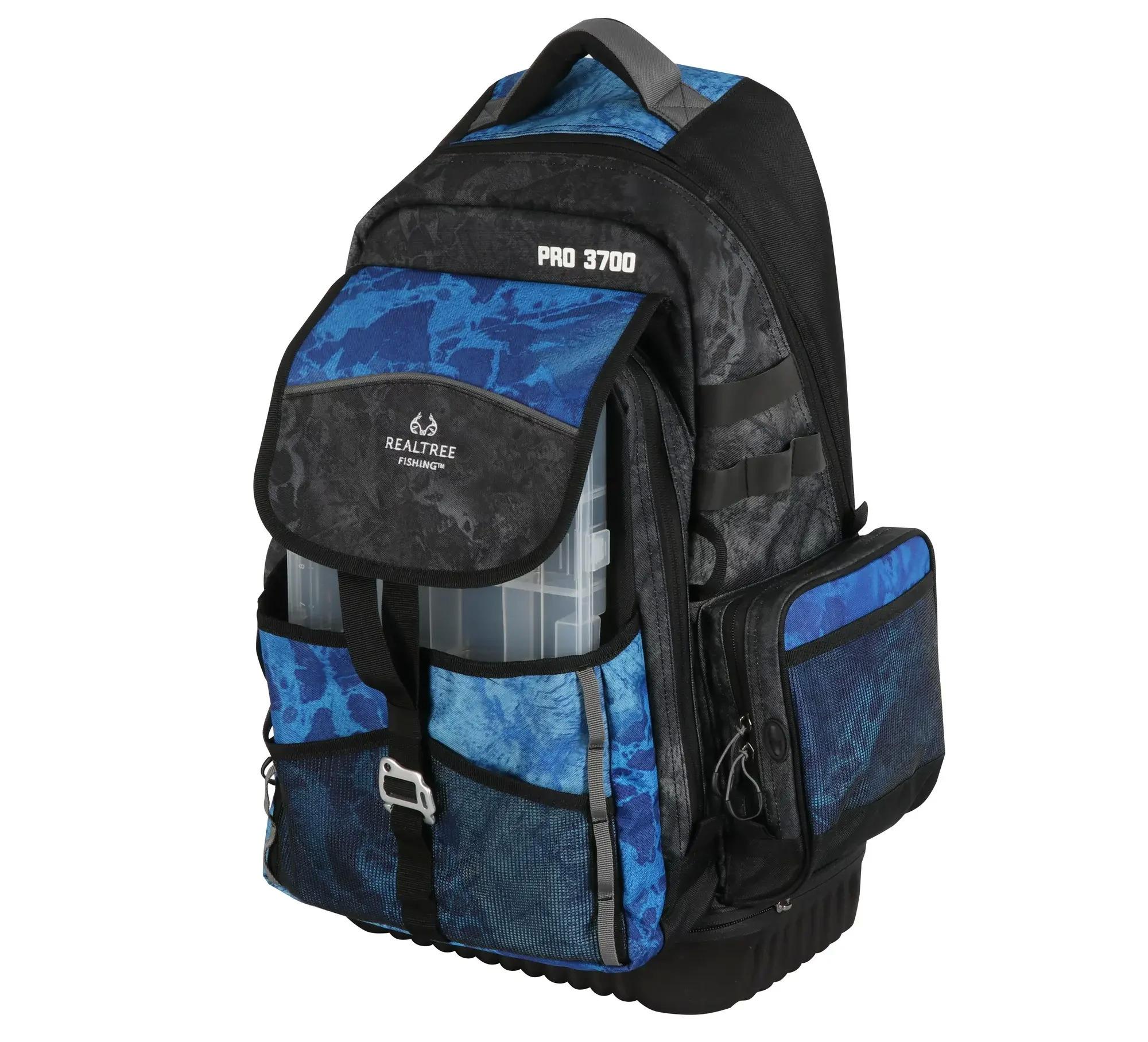 Realtree Adult Unisex Large Pro Fishing Tackle Backpack for $25