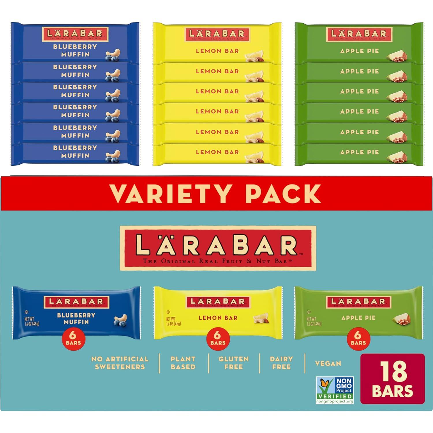 Larabar Variety 18 Pack for $13.67