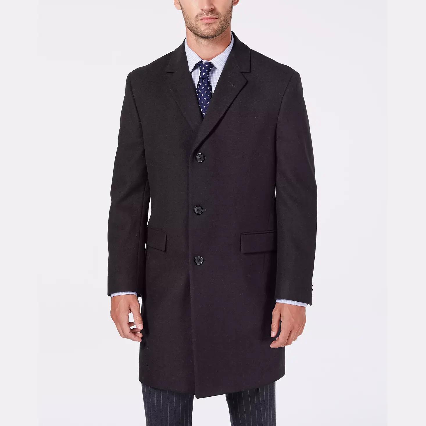Nautica Mens Classic-Fit Batten Overcoat Jacket for $94 Shipped