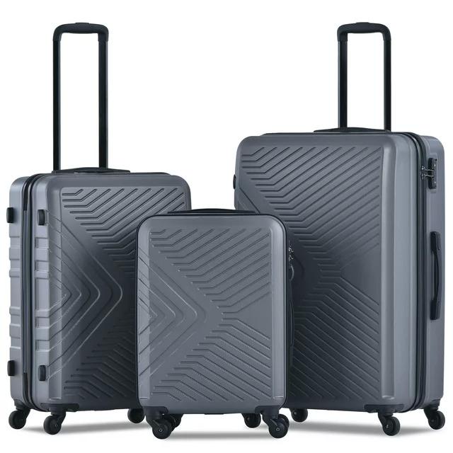 Travelhouse Hardshell Lightweight Luggage Set for $89.99 Shipped