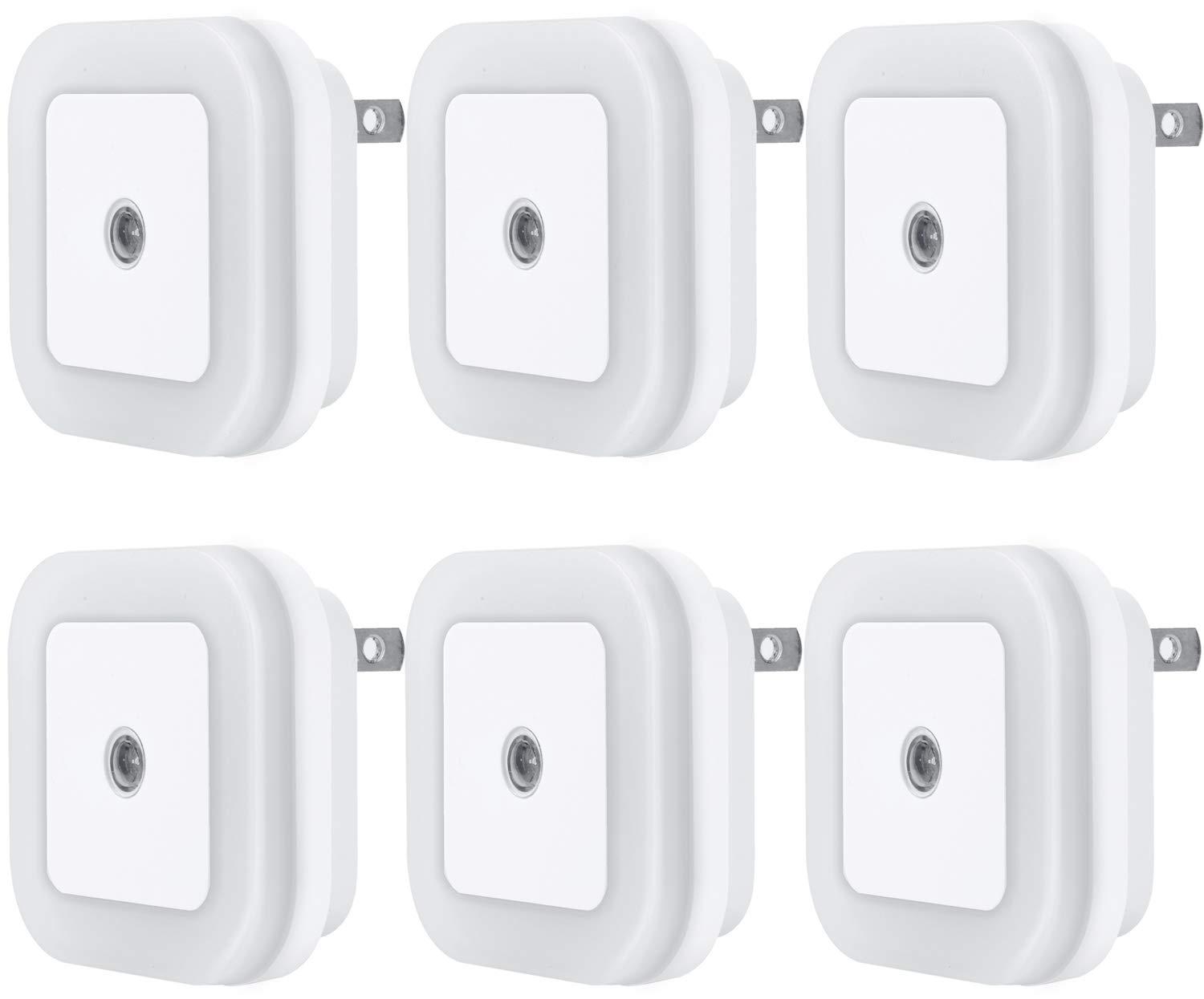 Uigos LED Night Light Lamp with Smart Sensor for $