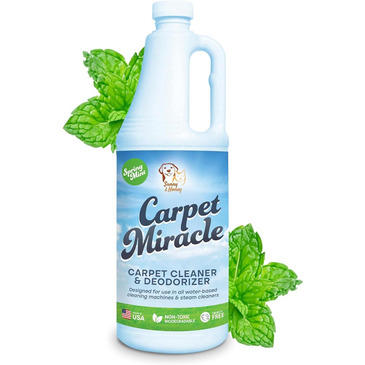 Carpet Miracle Shampoo Solution for Machine Use for $10.79