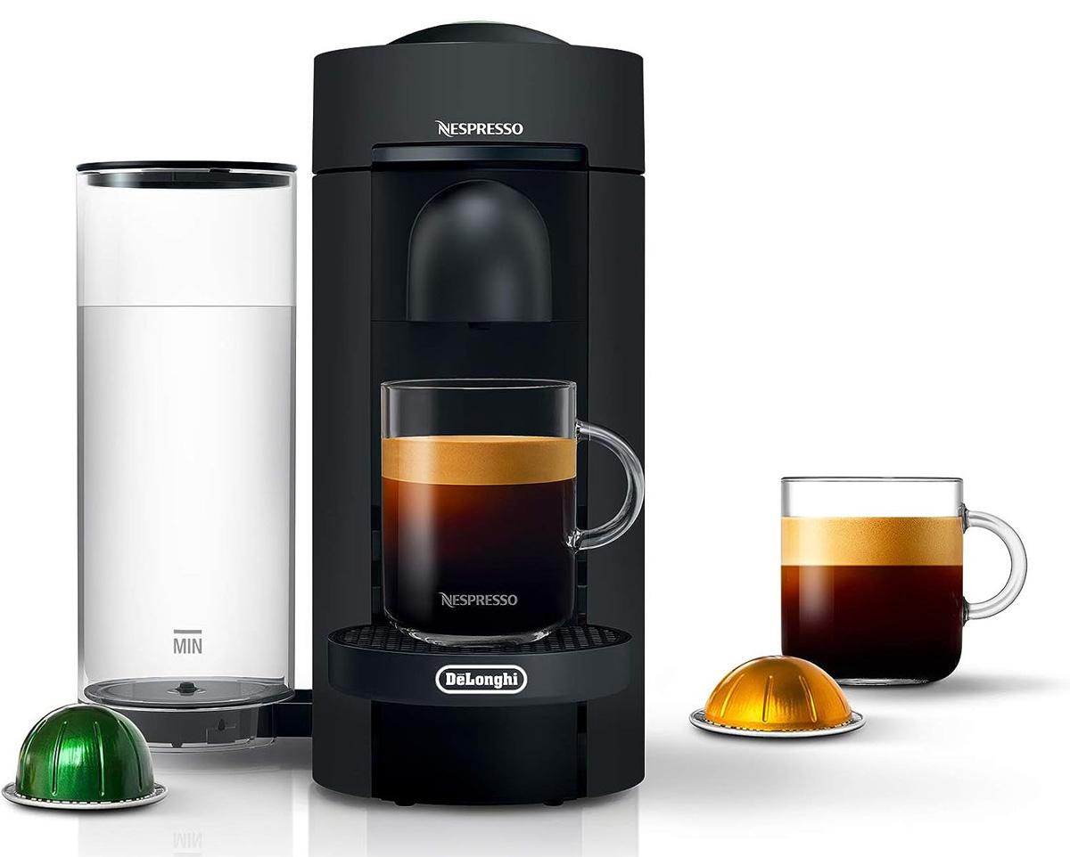 Nespresso VertuoPlus Coffee and Espresso Machine Refurbished for $69.99 Shipped