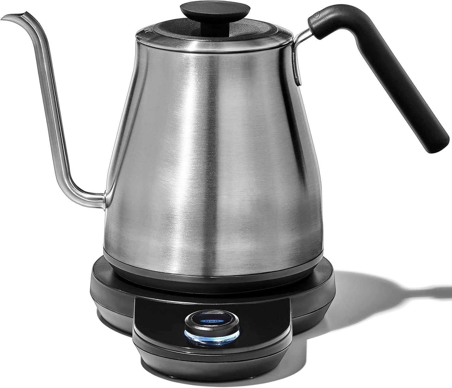 OXO Brew Gooseneck Electric Hot Water Kettle for $73.75 Shipped