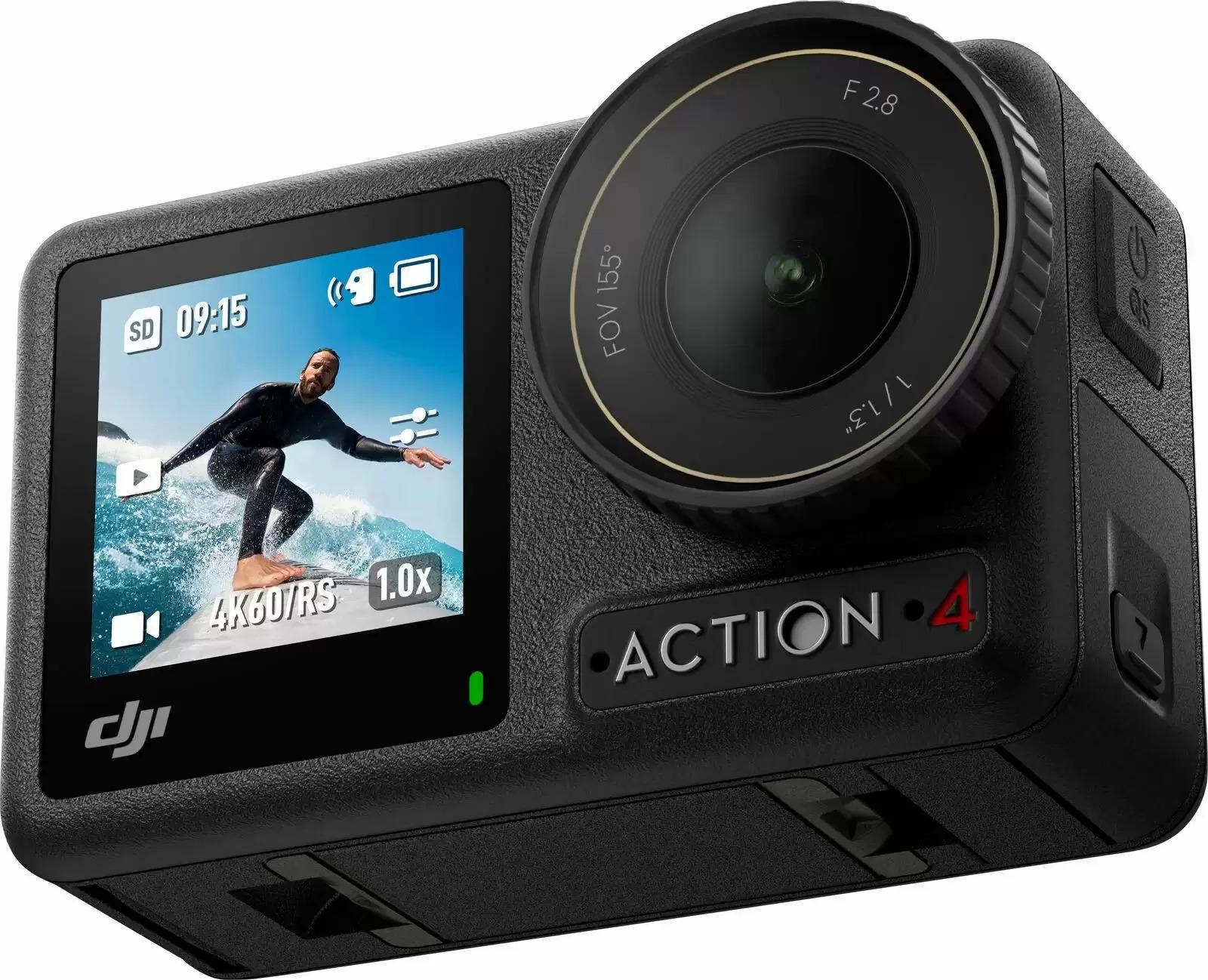 DJI Osmo Action 4 4K Action Camera Standard Bundle for $209 Shipped