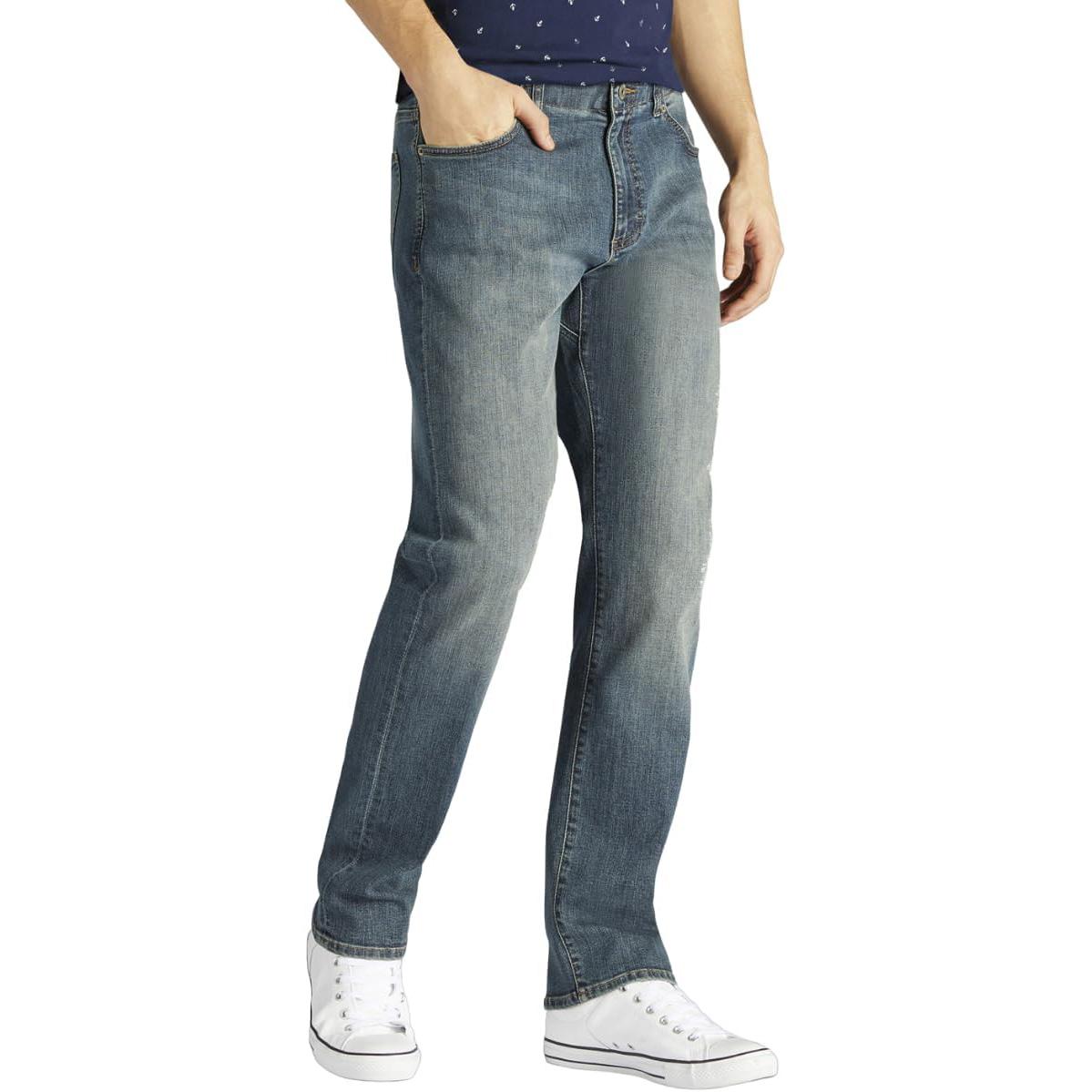 Lee Mens Extreme Motion Athletic Fit Tapered Leg Jean for $21.45