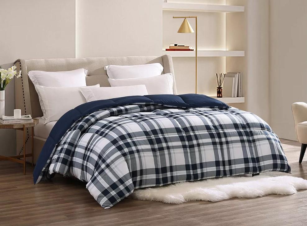 Royal Luxe Down Alternative Reversible Bed Comforter for $21.99