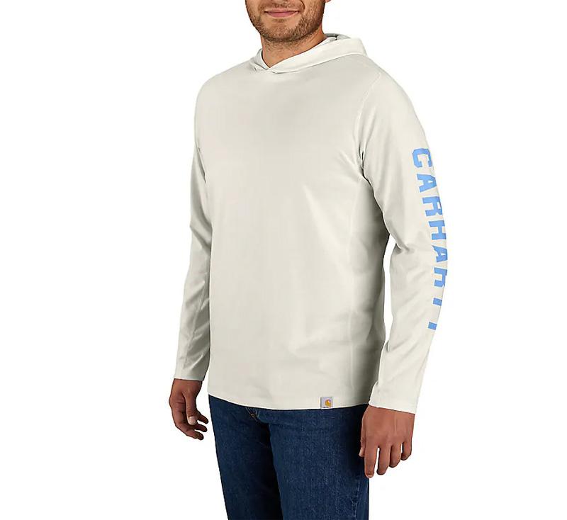 Carhartt Force Relaxed Fit Midweight Long-Sleeve Hooded Tee for $20.99 Shipped