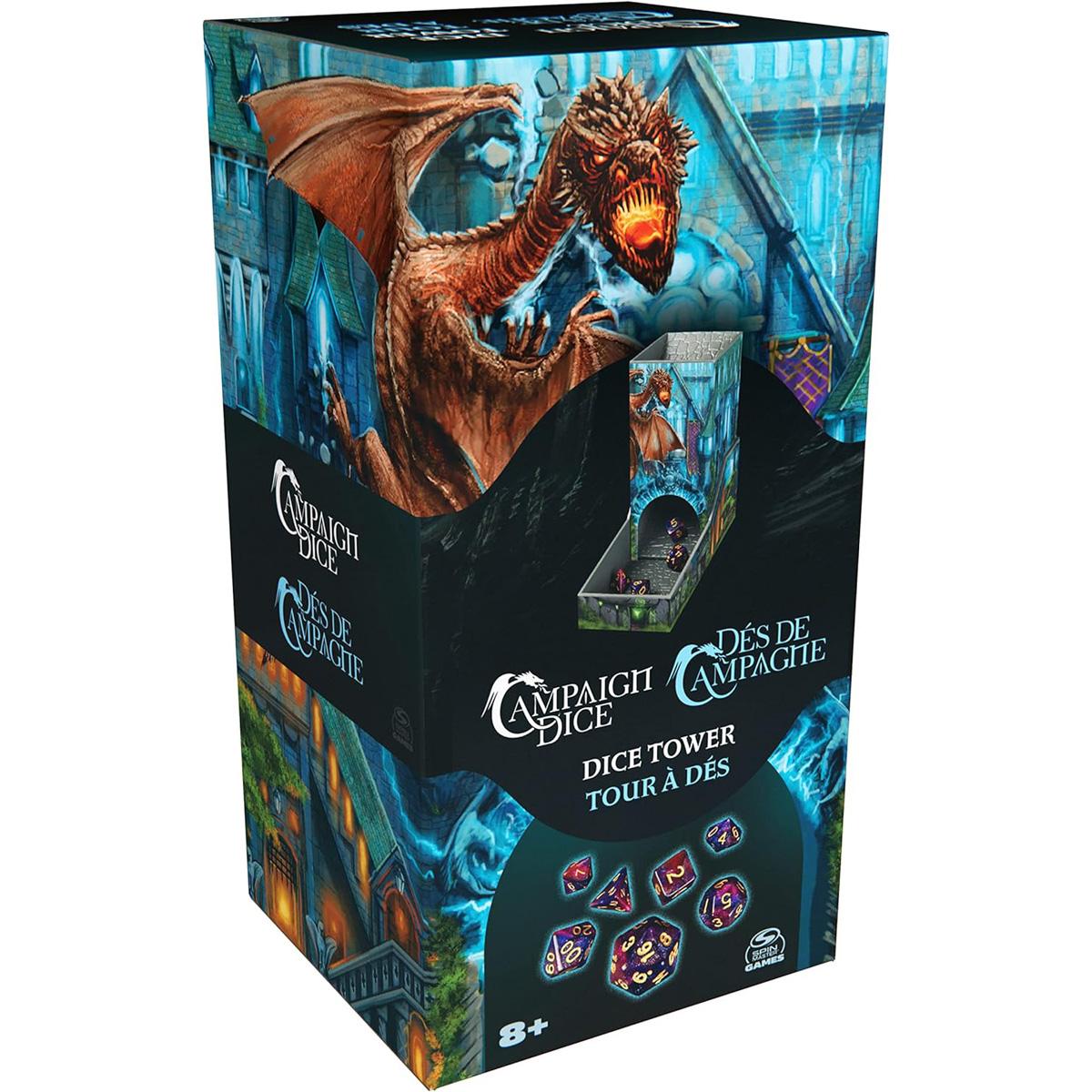 Campaign Dice Tower Dice Role-Playing Board Games for $5.70