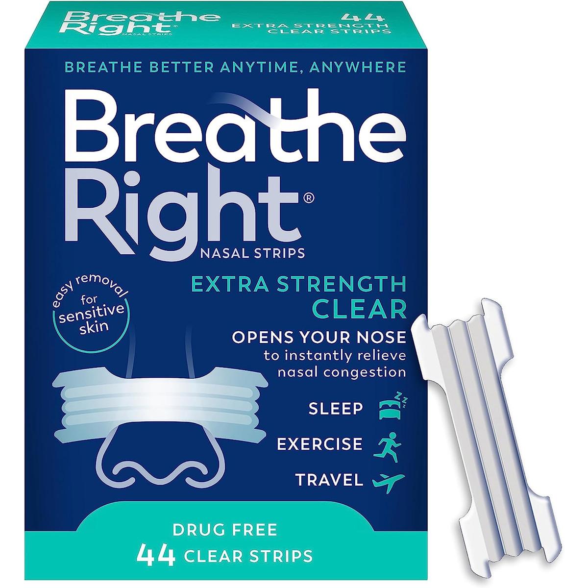 Breathe Right Nasal Strips Extra Strength for $10.02