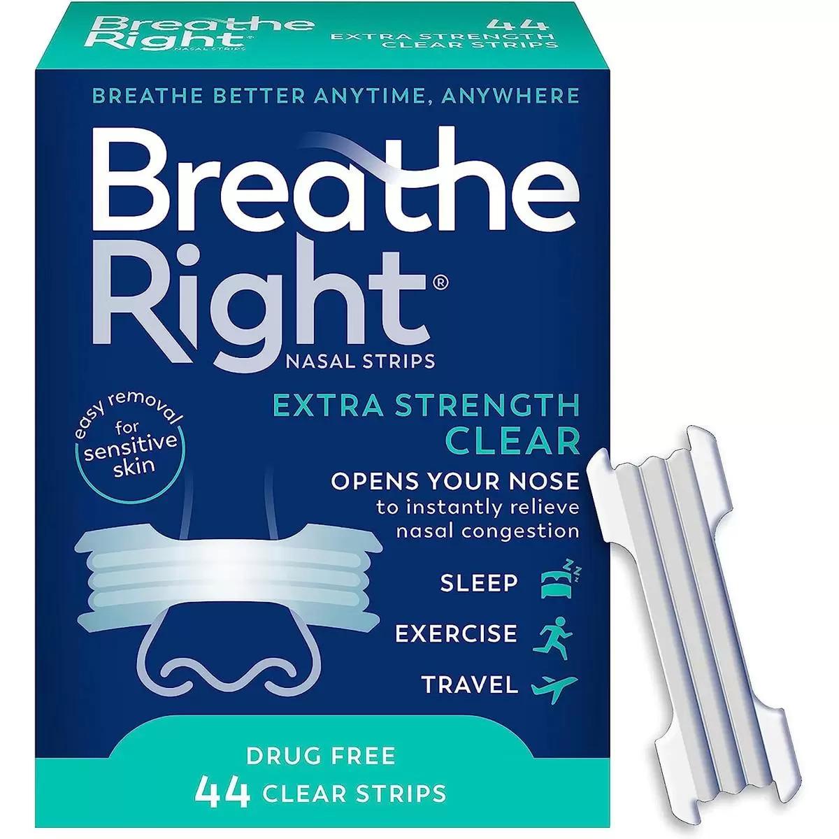 Breathe Right Nasal Strips Extra Strength for $9.32