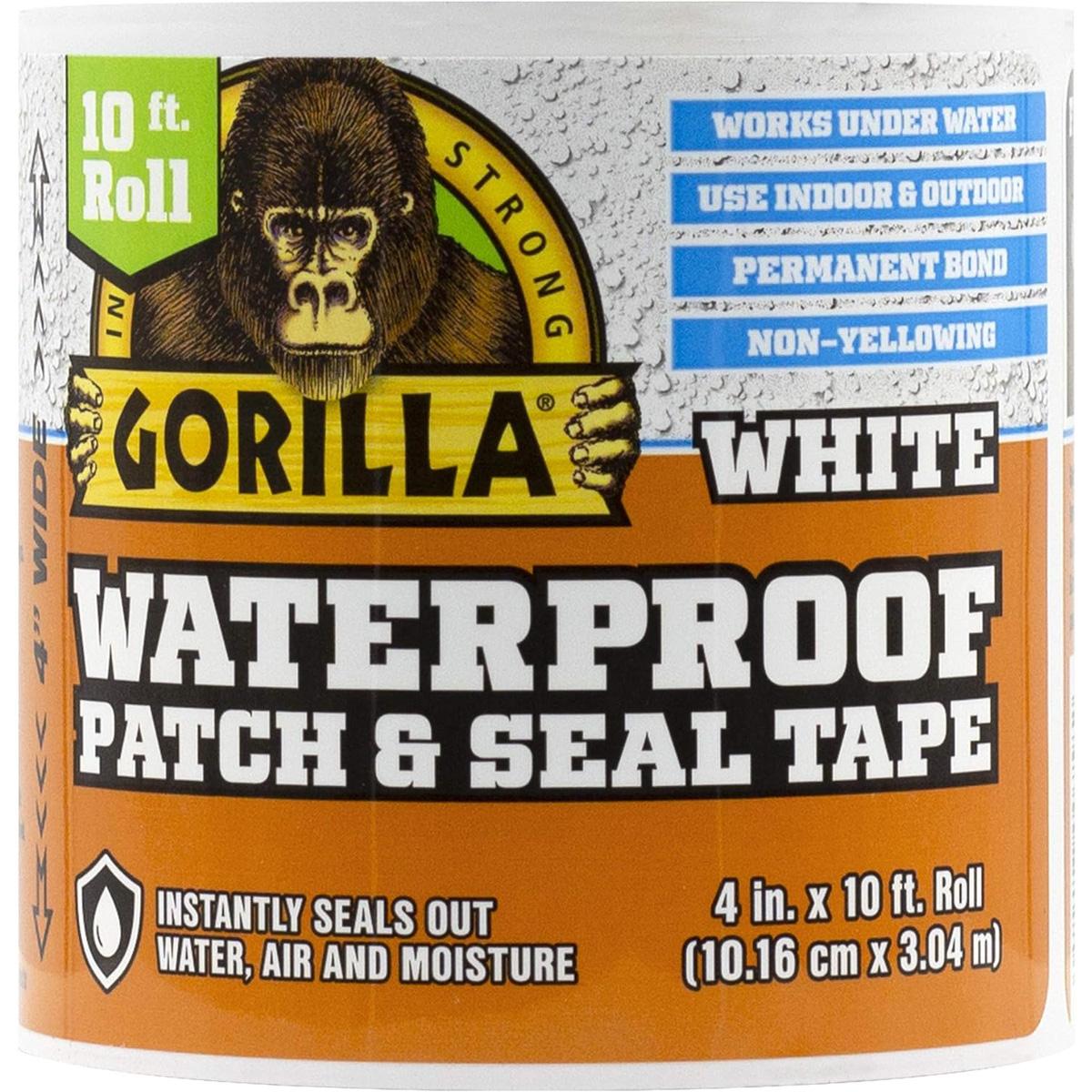 Gorilla Waterproof Patch and Seal Tape 10ft fro $9.99