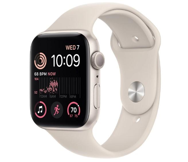 Apple Watch SE 2nd GPS 44mm Smartwatch for $209 Shipped