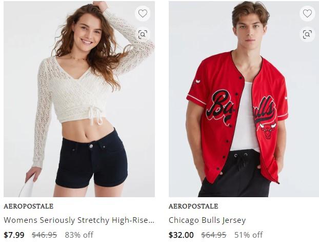 Aeropostale Fashion Sale 90% Off