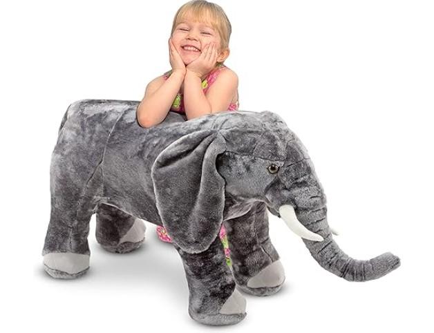 Melissa and Doug Doug Giant Elephant Stuffed Animal for $37.99
