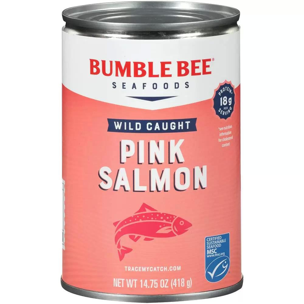 Bumble Bee Premium Wild Pink Salmon for $2.16