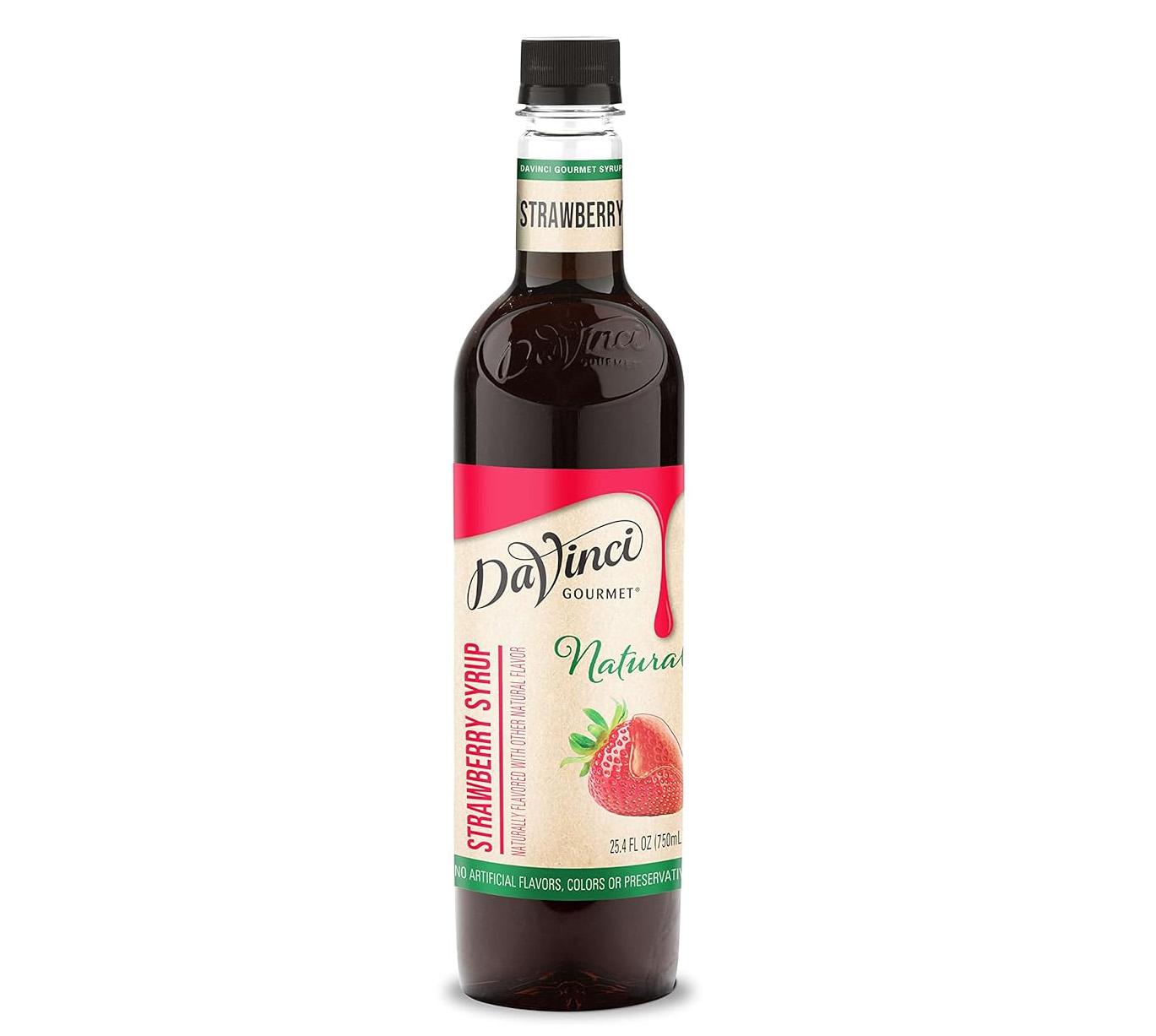 DaVinci Gourmet Strawberry Syrup for $4.57