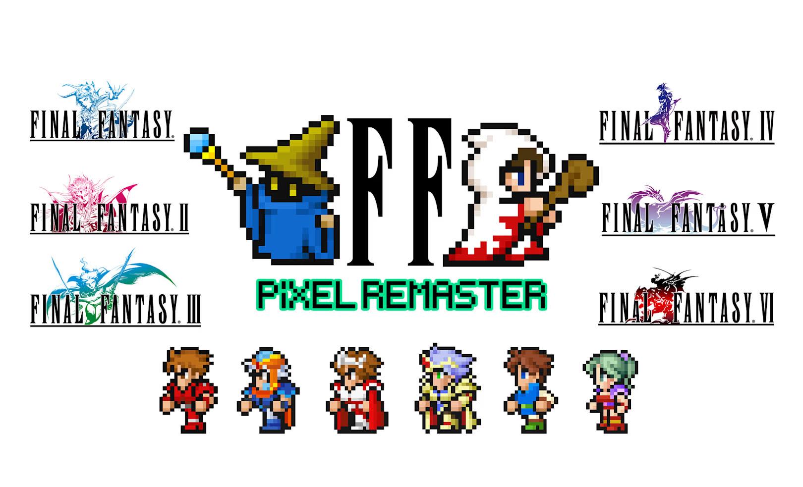 Final Fantasy I II III IV V VI Bundle Nintendo Switch for $59.99