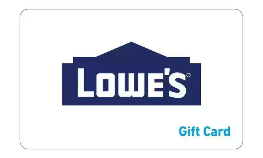 Lowes Discounted Gift Card for 10% Off