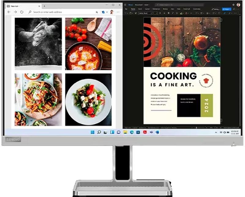 23.8in Lenovo L24i-40 100Hz 1080p IPS Monitor for $79.99 Shipped