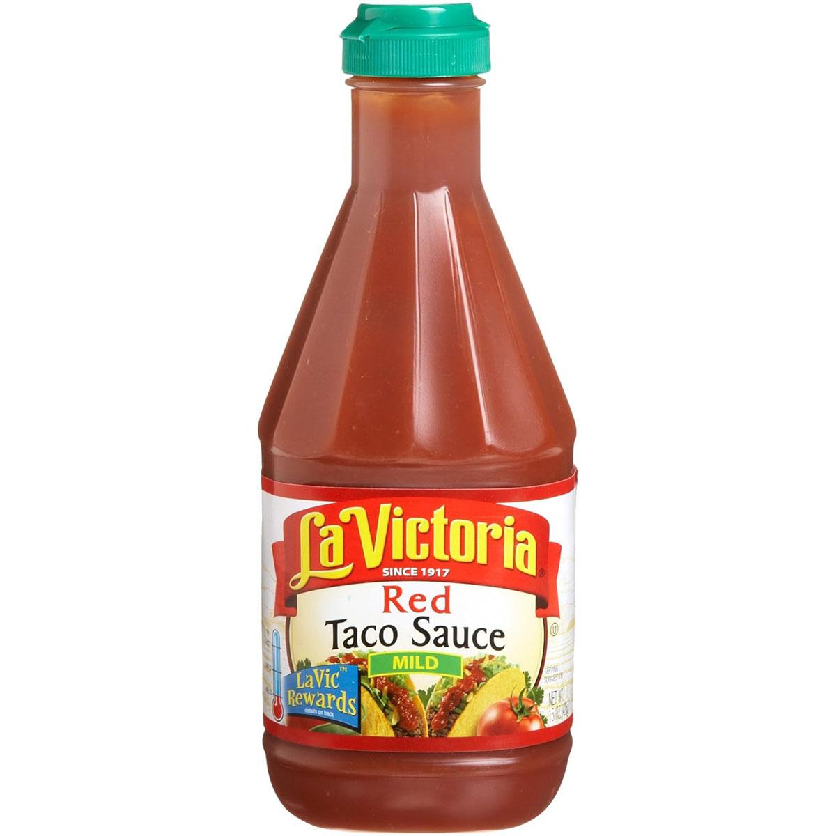 La Victoria Red Taco Sauce for $1.69