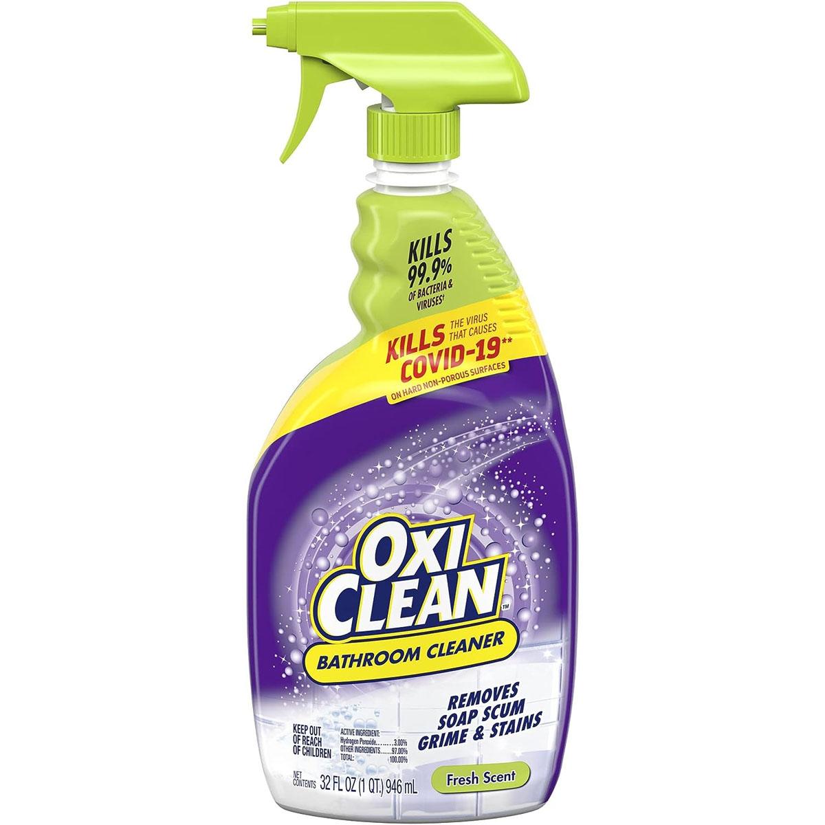 Kaboom OxiClean Bathroom Cleaner Spray for $2.50