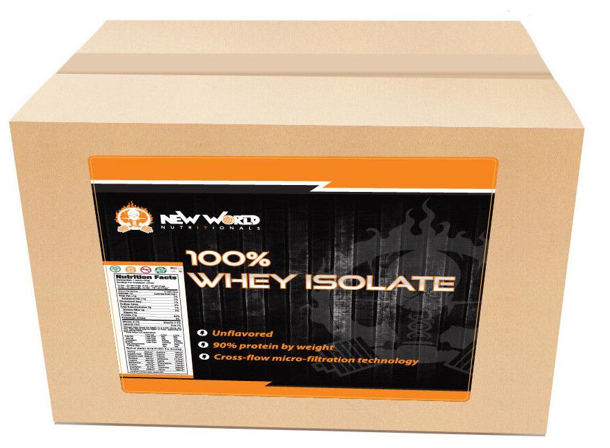 New World Nutritionals Whey Protein Isolate for $111.97 Shipped
