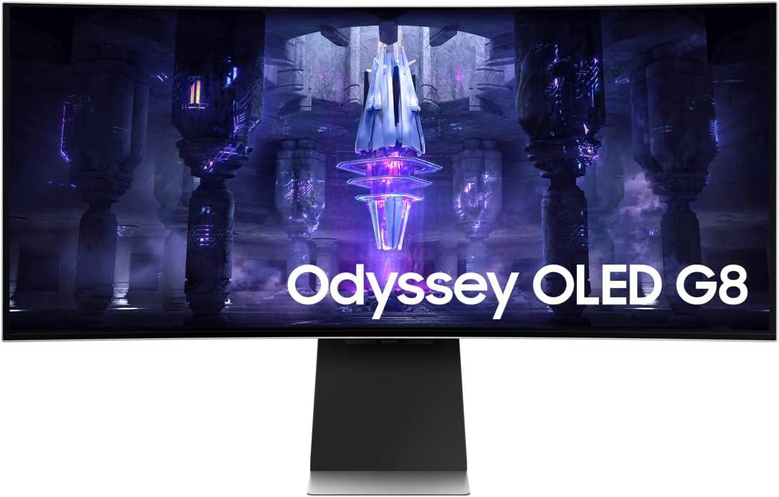 34in Samsung Odyssey G85SB QD-OLED Ultra WQHD Curved Monitor for $799.99 Shipped