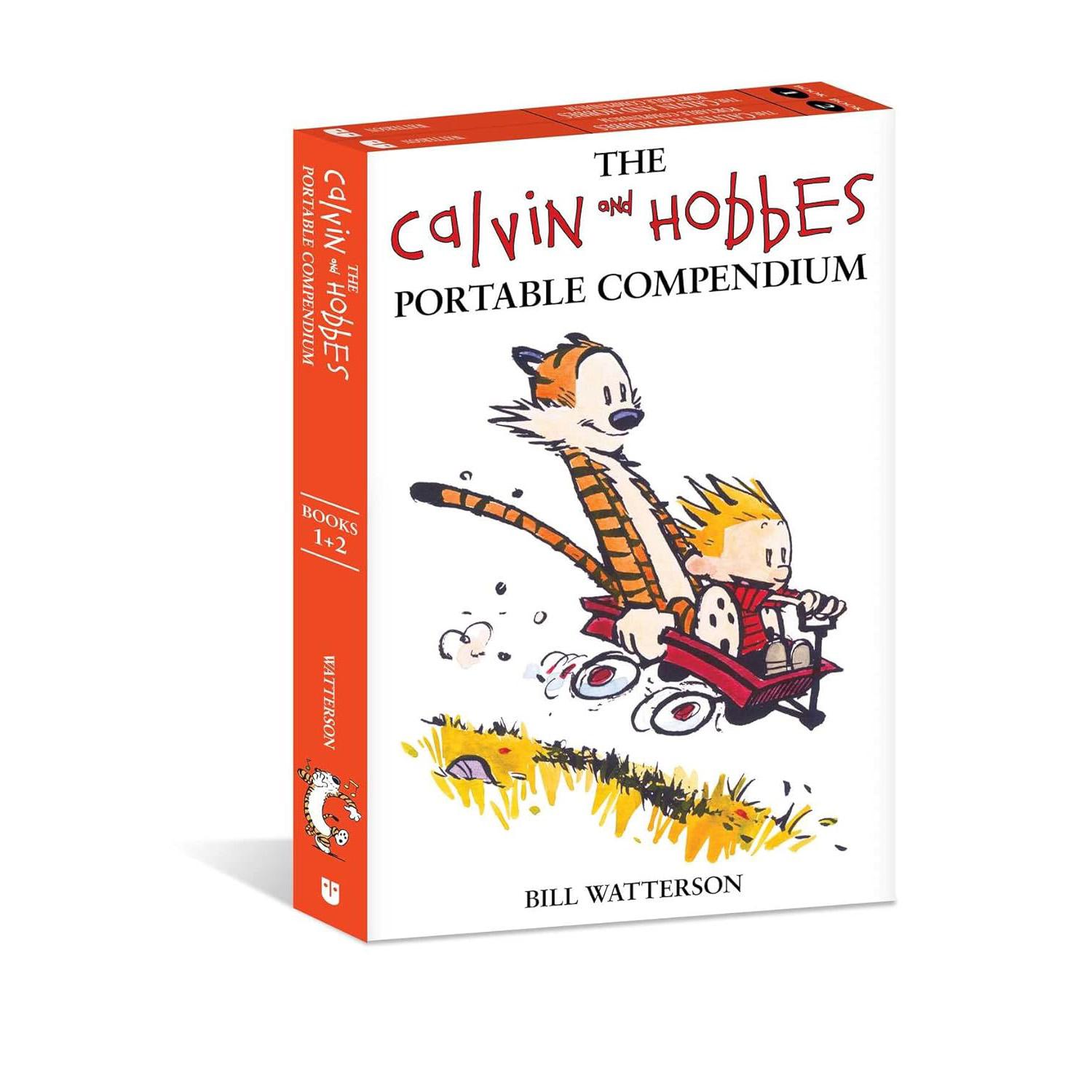 The Calvin and Hobbes Portable Compendium Set 1 by Bill Watterson for $10.99