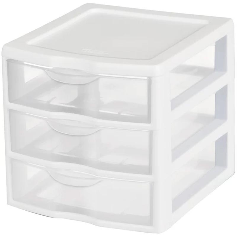 Sterilite 3-Drawer Desktop Storage Unit for $7.97