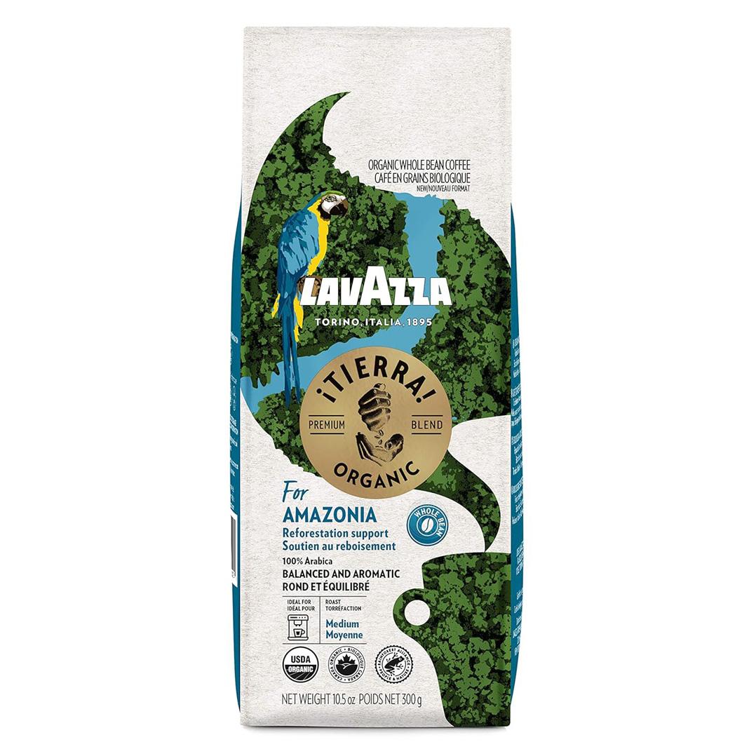 Lavazza iTierra Organic Amazonia Whole Bean Coffee Medium Roast for $5.87
