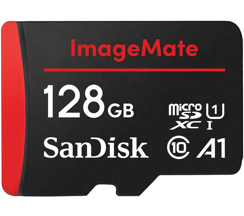 128GB SanDisk ImageMate UHS-1 microSDXC Memory Card for $9.74