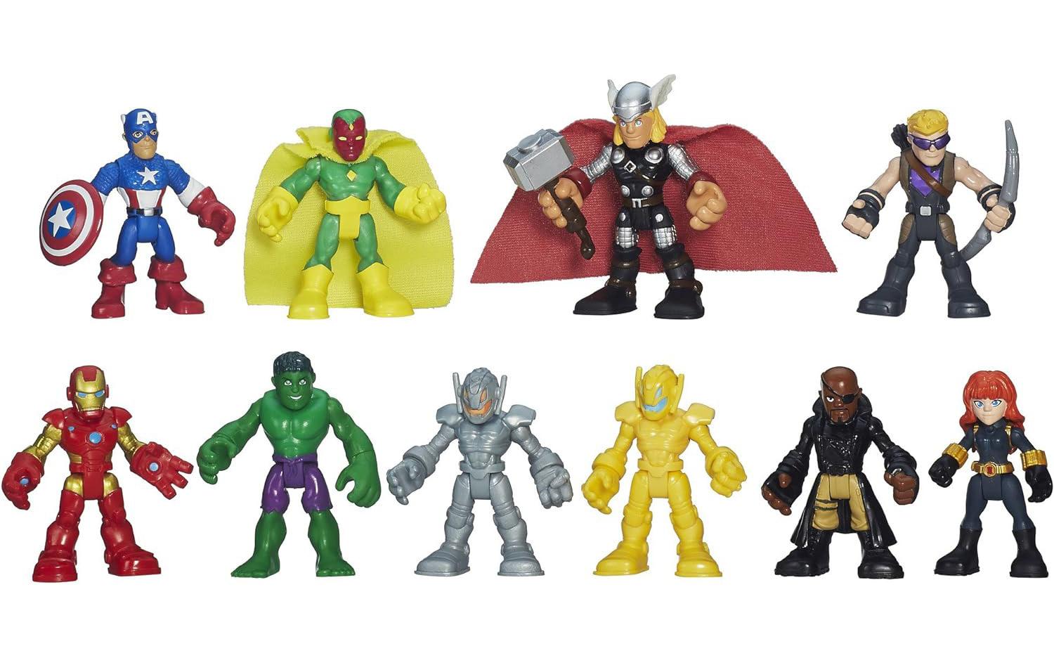 Marvel Playskool Heroes Super Hero Adventures Ultimate Set for $10.60