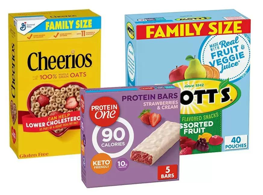 Amazon Breakfast Food and Snacks for $10 Off