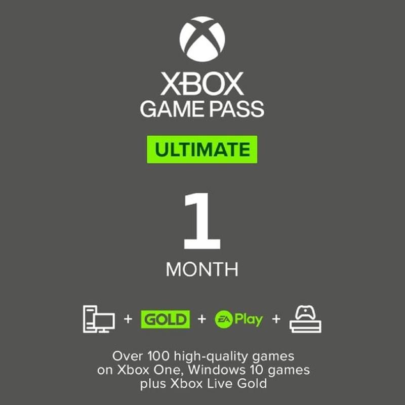 Xbox Game Pass Ultimate Xbox One 1 Month for $3.49