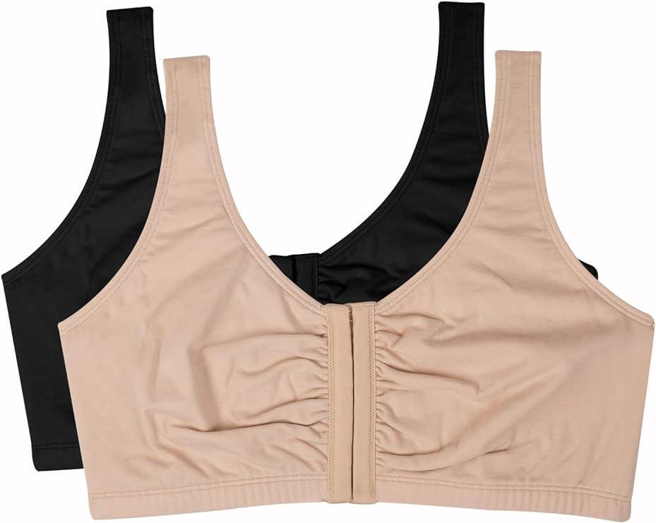 ruit of the Loom Womens Front Close Builtup Sports Bras 2 Pack for $7.19