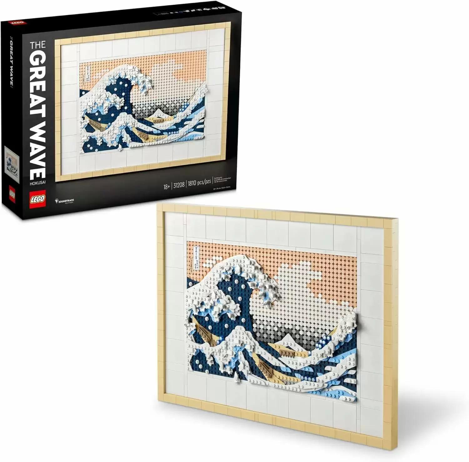 Lego Art Hokusai The Great Wave 31208 for $79.99 Shipped