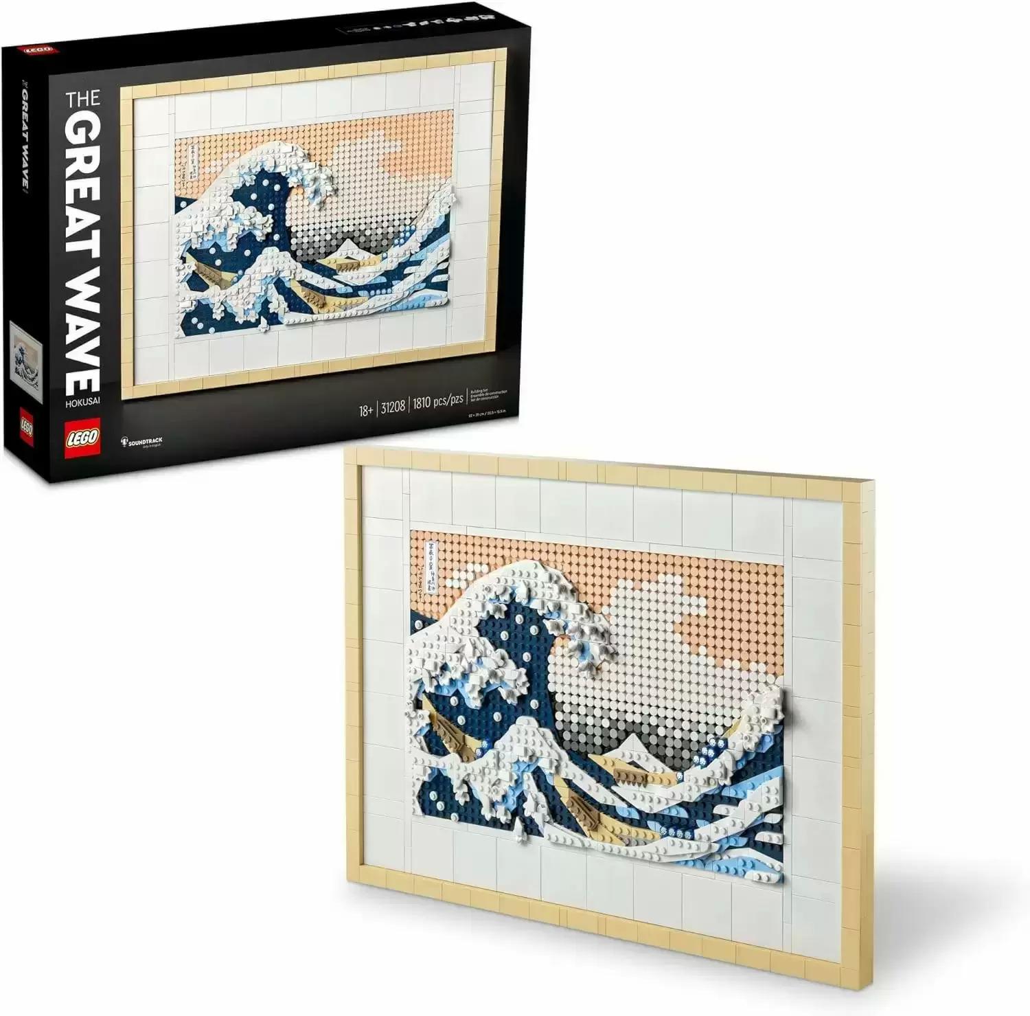 Lego Art Hokusai The Great Wave 31208 for $84.99 Shipped