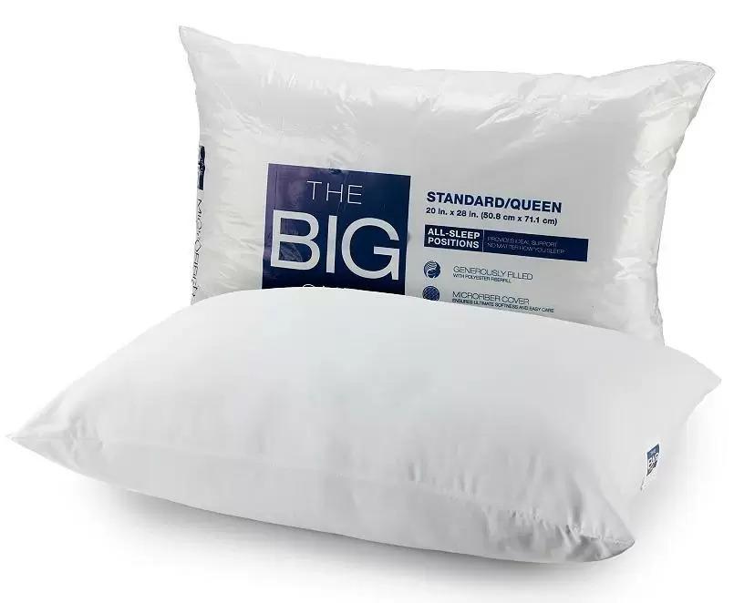 The Big One Microfiber Bed Pillow for $2.54