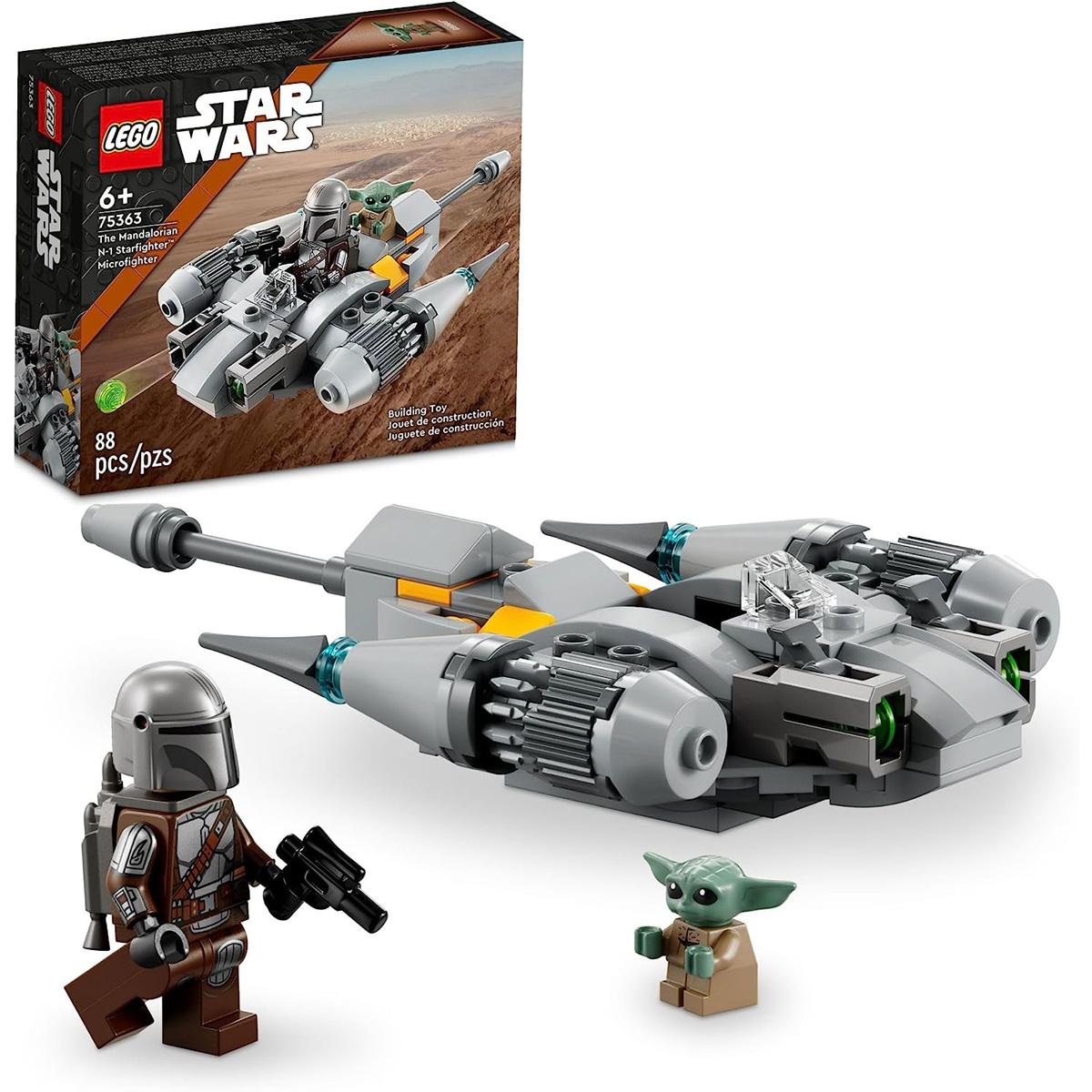 LEGO Star Wars The Mandalorian N-1 Starfighter Microfighter Building Toy for $11.42
