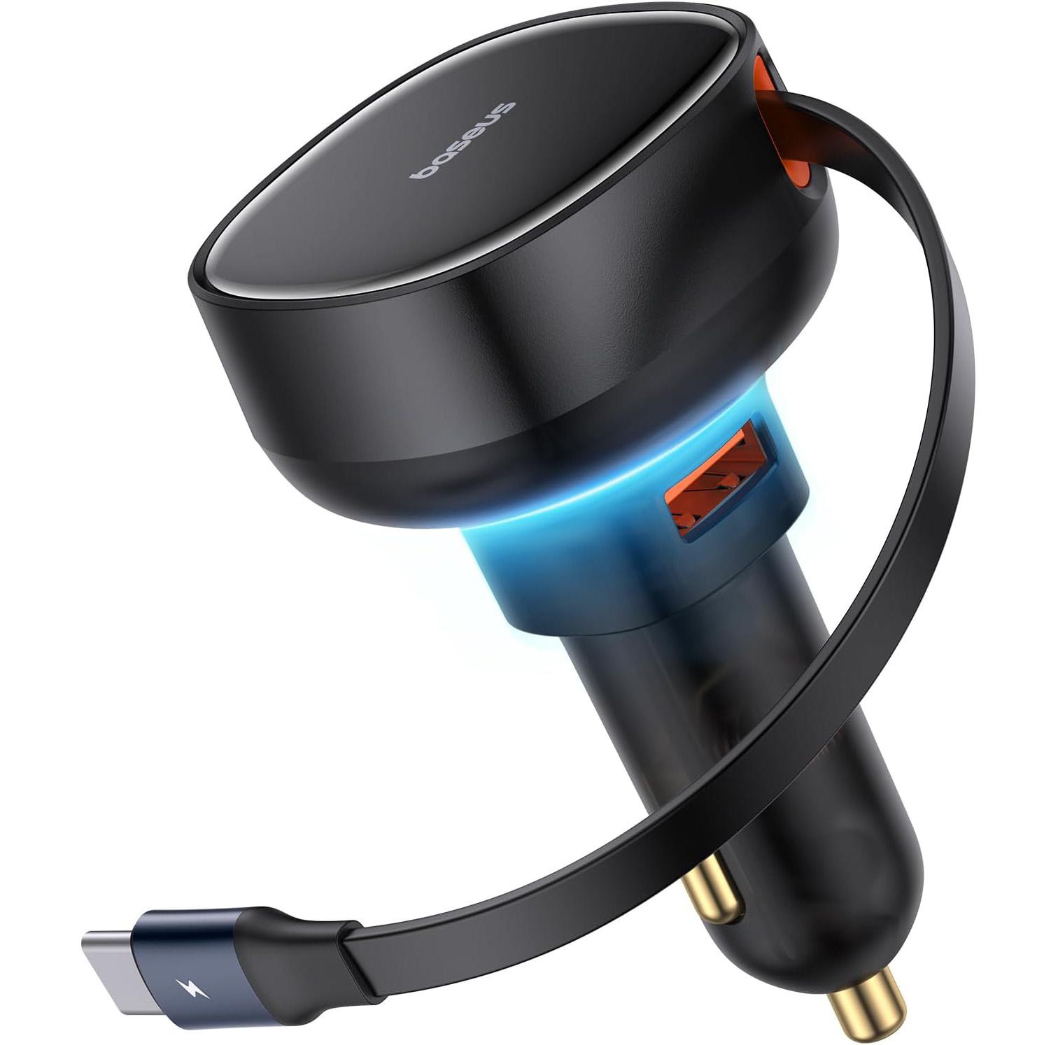 Baseus 60w USB-C Car Charger for $12.99