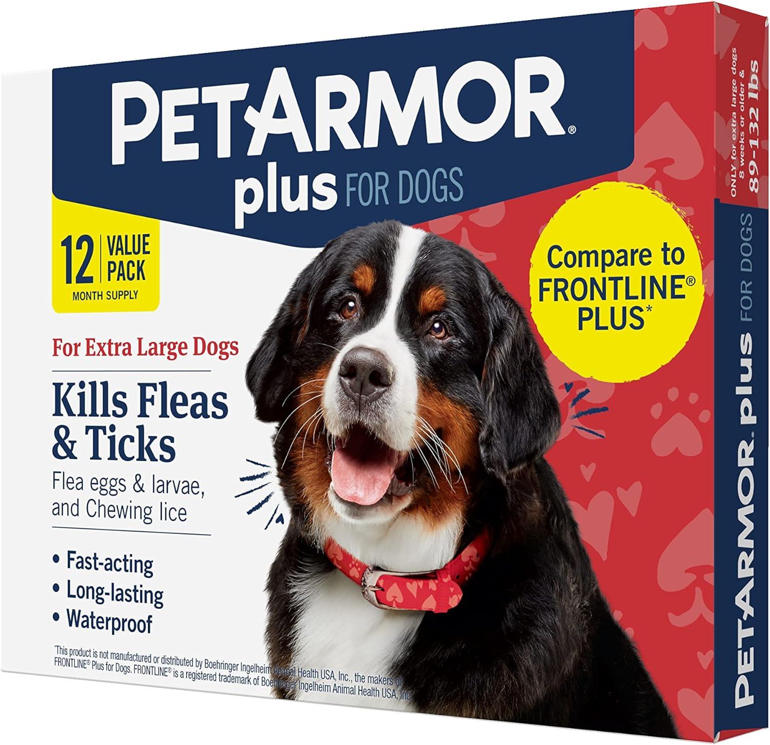 PetArmor Plus Flea and Tick Prevention for Dogs for $44.98 Shipped