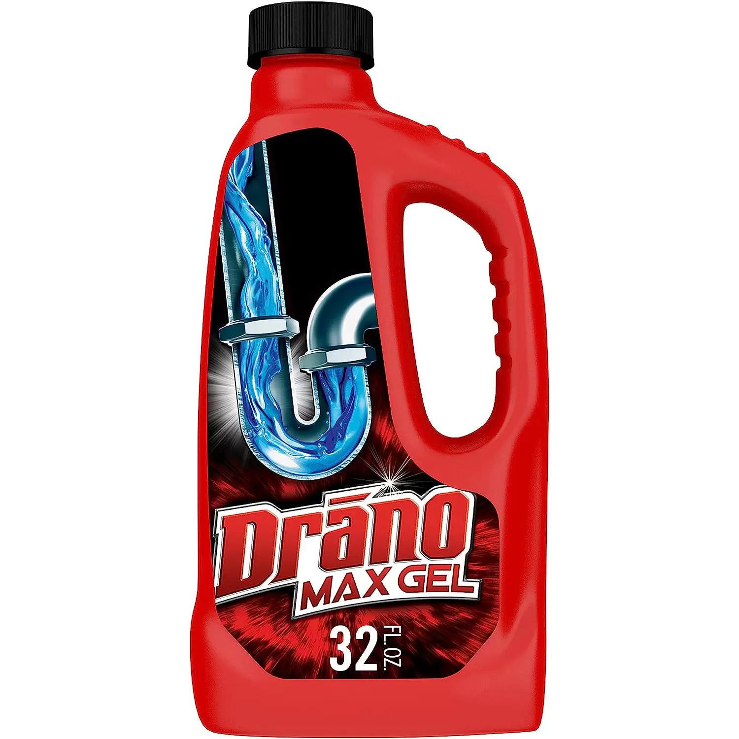 Drano Max Gel Drain Clog Remover and Cleaner 32oz for $3.51