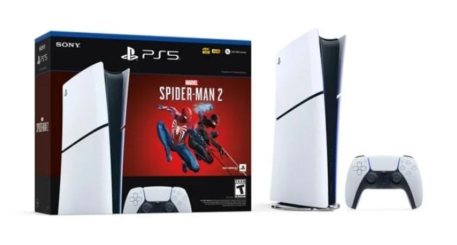 1TB Sony PlayStation 5 Slim Digital Console with Spider Man 2 for $399 Shipped