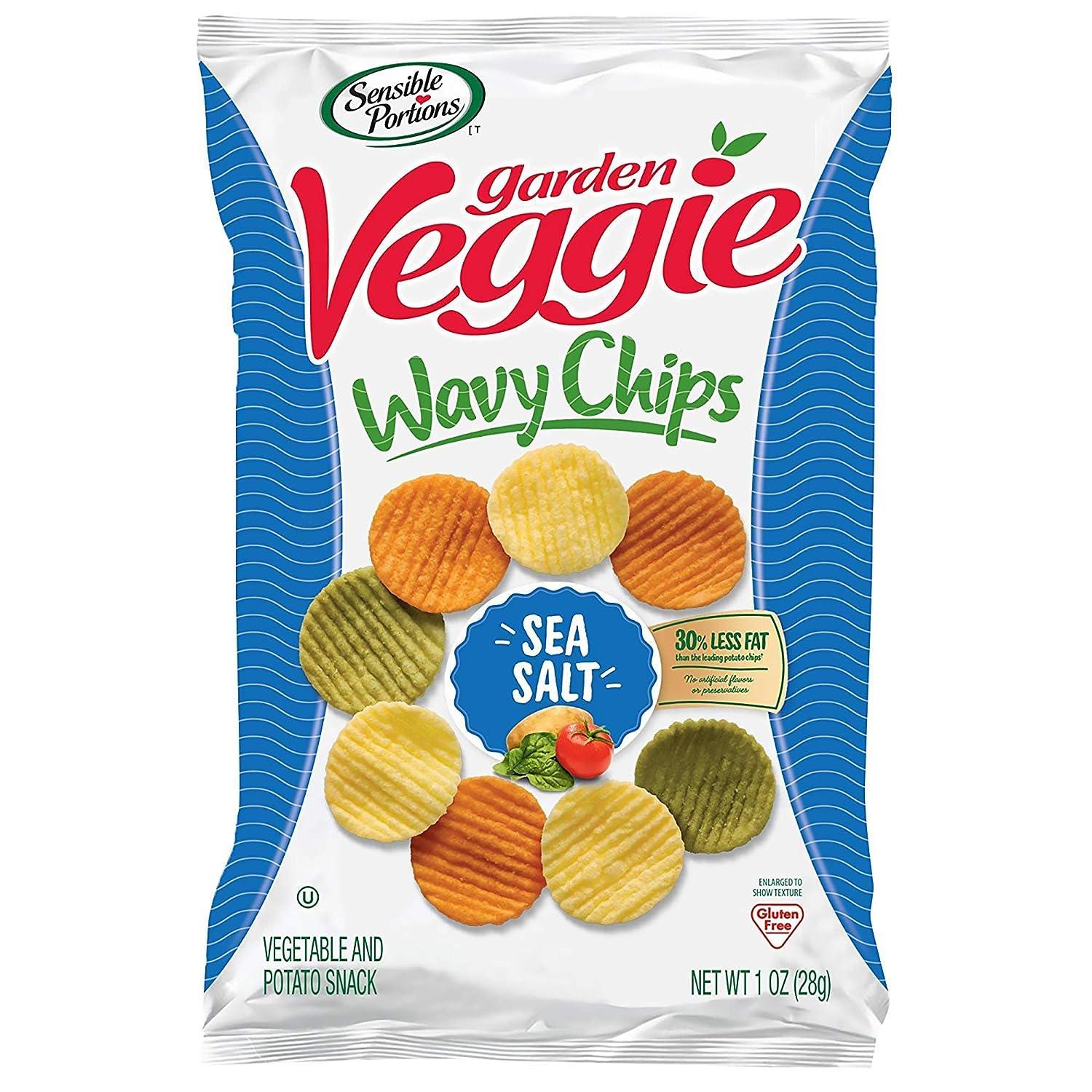 Sensible Portions Garden Veggie Chips 24 Pack for $10.25