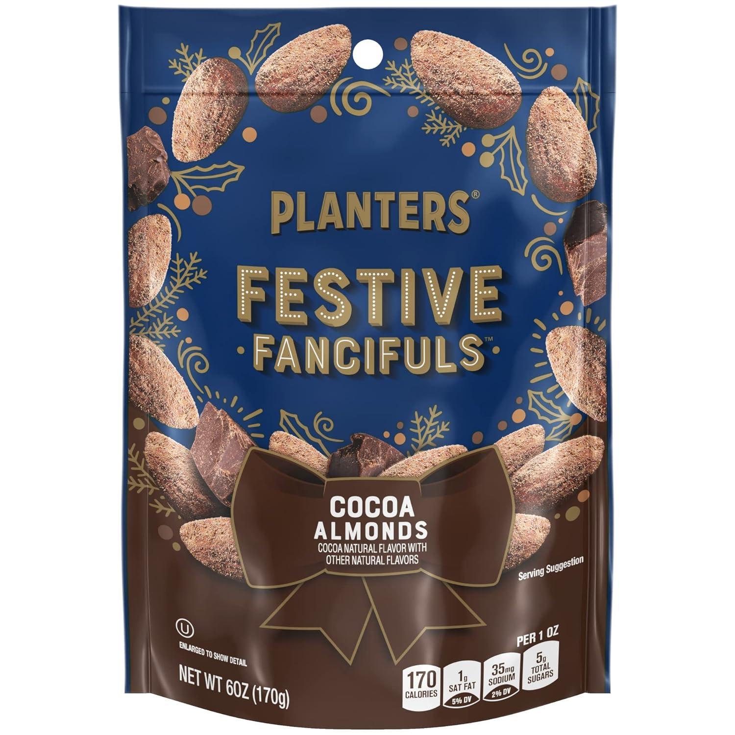 Planters Dark Chocolate Flavored Roasted Cocoa Almonds for $3.74