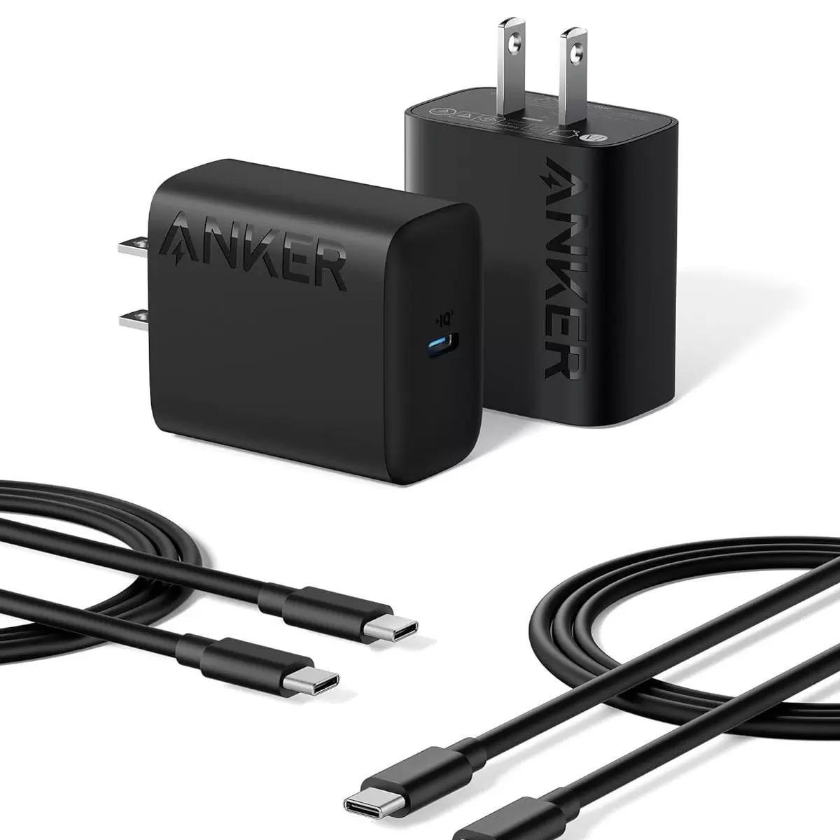 Anker 25W USB-C Super Fast Charger 2 Pack for $15.99