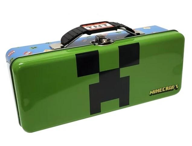Minecraft Storage Tool Box with Handle Clasp and Lid for $3.98